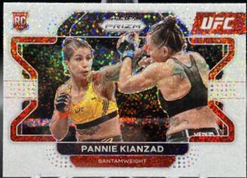 Pannie Kianzad 2022 Panini Prizm UFC Base #58 White Sparkle
