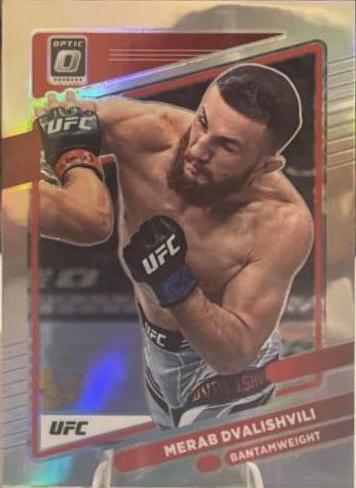 Merab Dvalishvili 2022 Panini Donruss Optic UFC Base #85 Holo