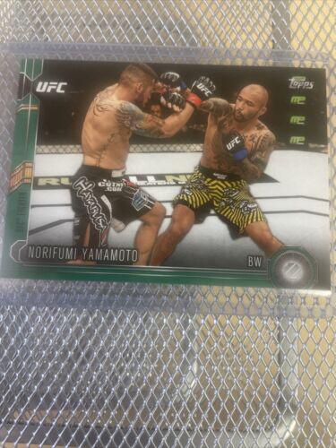 Norifumi Yamamoto 2015 Topps UFC Chronicles Base #118 Green