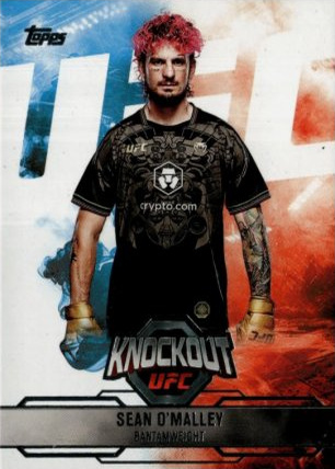 Sean O'Malley 2025 Topps Knockout UFC Base #65 Holo Gold