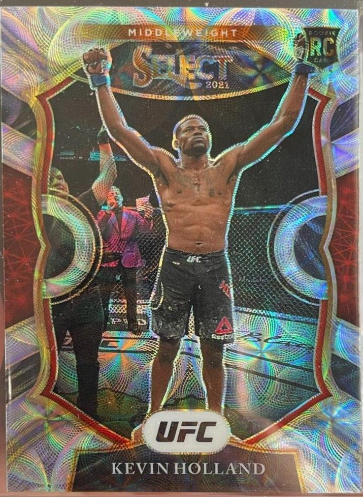 Kevin Holland 2021 Panini Select UFC Concourse #37 Scope