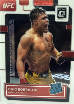 Caio Borralho 2023 Panini Donruss Optic UFC Base #130 Photon