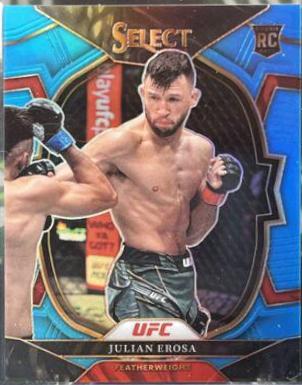 Julian Erosa 2023 Panini Select UFC Concourse #27 Light Blue