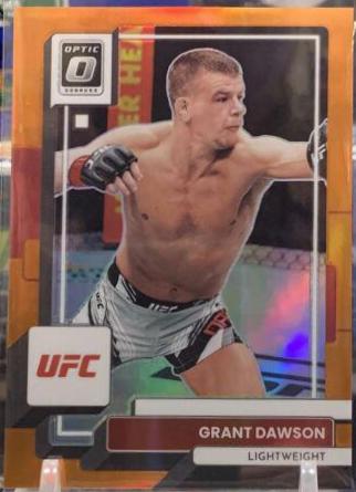 Grant Dawson 2023 Panini Donruss Optic UFC Base #64 Orange