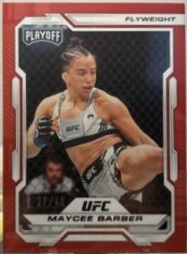 Maycee Barber 2023 Panini Chronicles UFC Base Elite #258 Purple