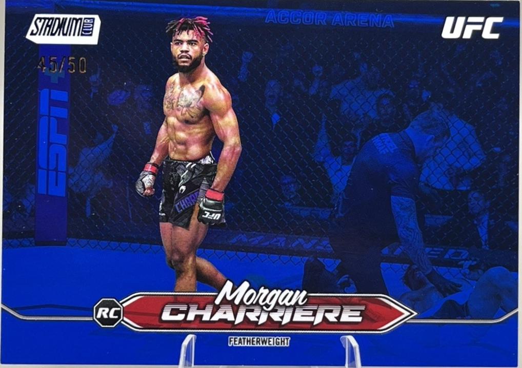 Morgan Charriere 2025 Topps Stadium Club UFC Base #168 Blue