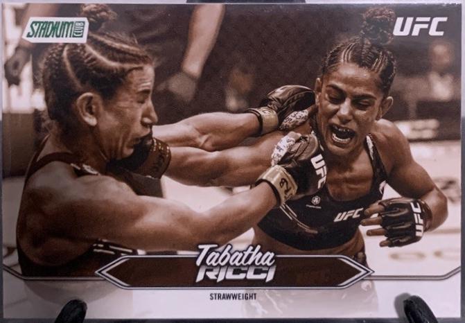 Tabatha Ricci 2025 Topps Stadium Club UFC Base #106 Sepia
