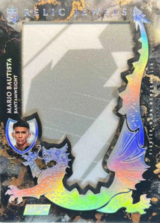Mario Bautista 2025 Topps Royalty UFC Relic Jewels #RJ-MB Blue