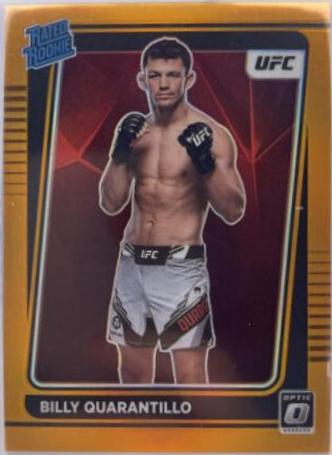 Billy Quarantillo 2022 Panini Donruss Optic UFC Base #107 Orange