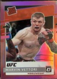 Marvin Vettori 2021 Panini Chronicles UFC Base Optic Rated Rookies #209 Pink