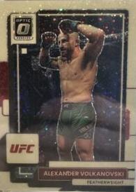 Alexander Volkanovski 2023 Panini Donruss Optic UFC Base #1 White Sparkle