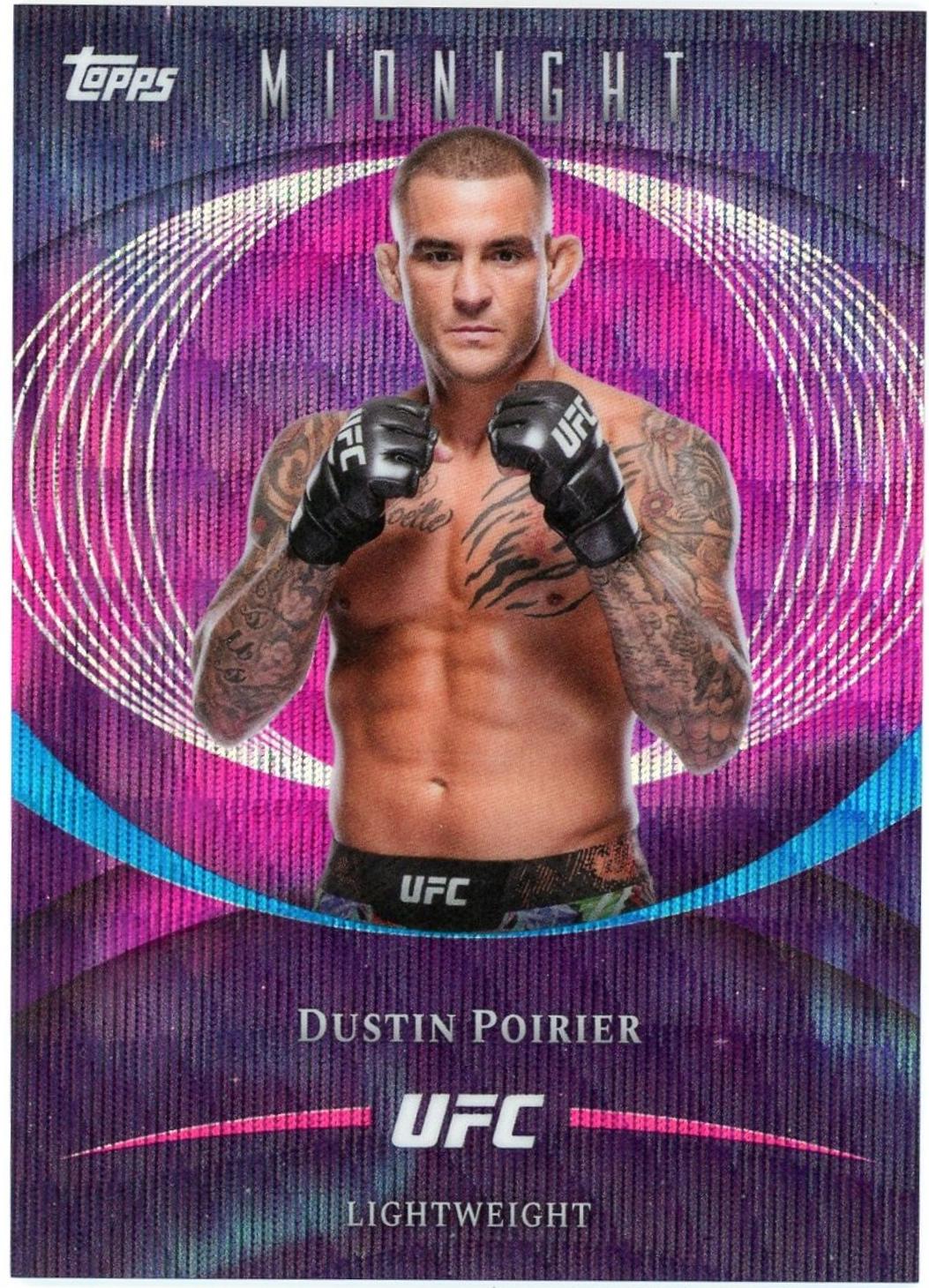Dustin Poirier 2026 Topps Midnight UFC Base #85 Zodiac
