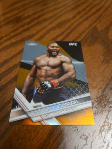 Anthony Johnson 2017 Topps Chrome UFC Base #57 Orange