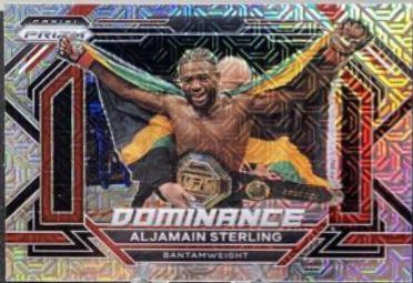 Aljamain Sterling 2023 Panini Prizm UFC Dominance #20 Mojo