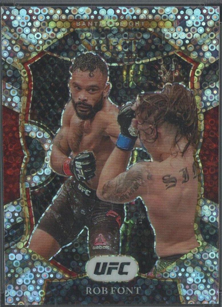 Rob Font 2021 Panini Select UFC Concourse #99 Disco