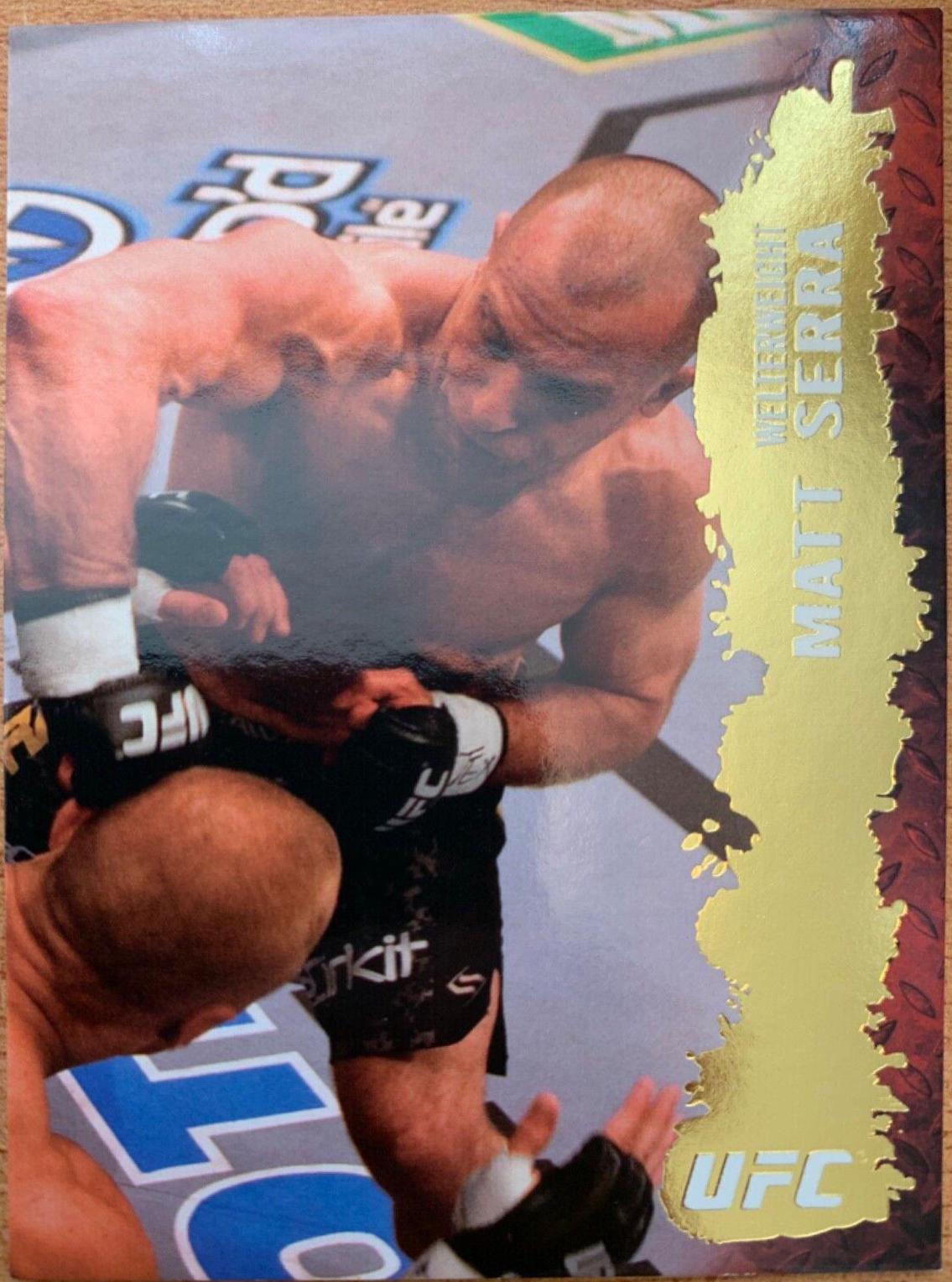 Matt Serra 2009 Topps UFC Round 2 Base #59 Gold