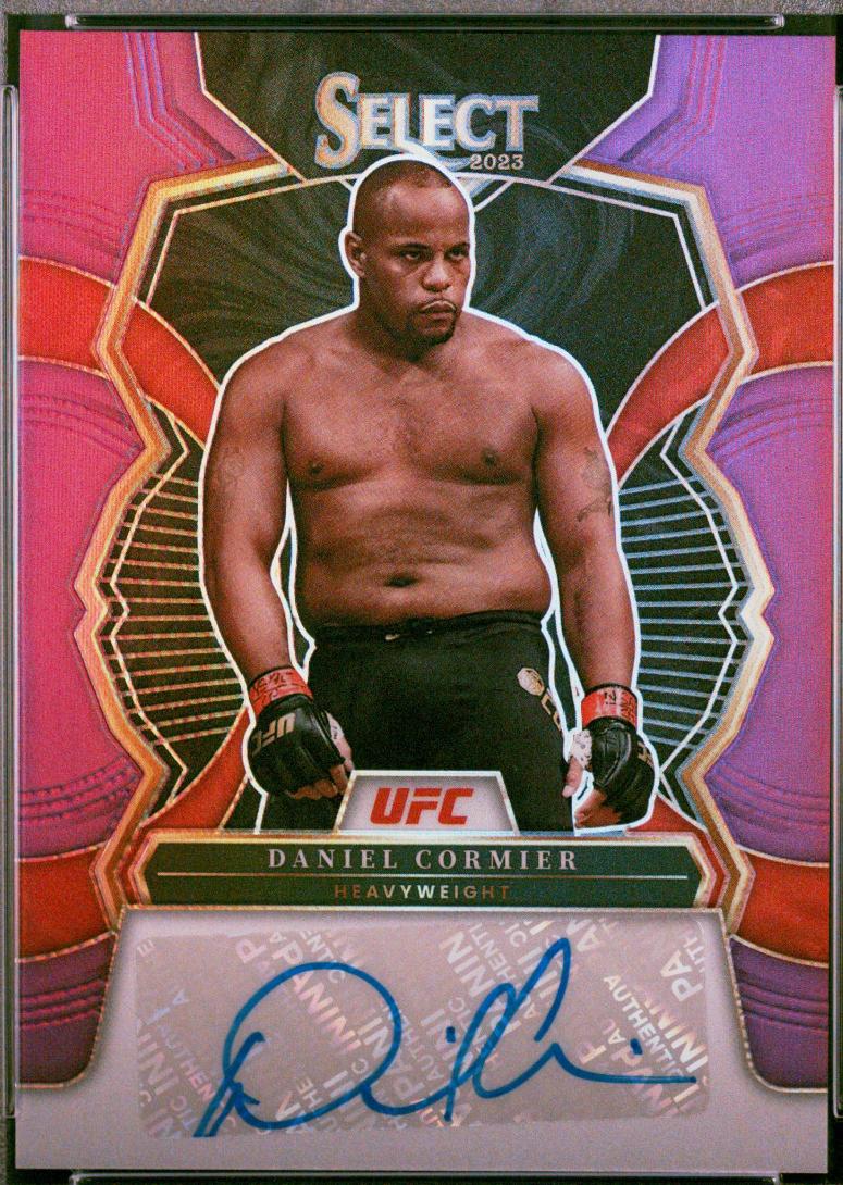 Daniel Cormier 2023 Panini Select UFC Signatures #32 Purple