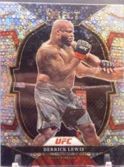 Derrick Lewis 2023 Panini Select UFC Concourse #72 Disco