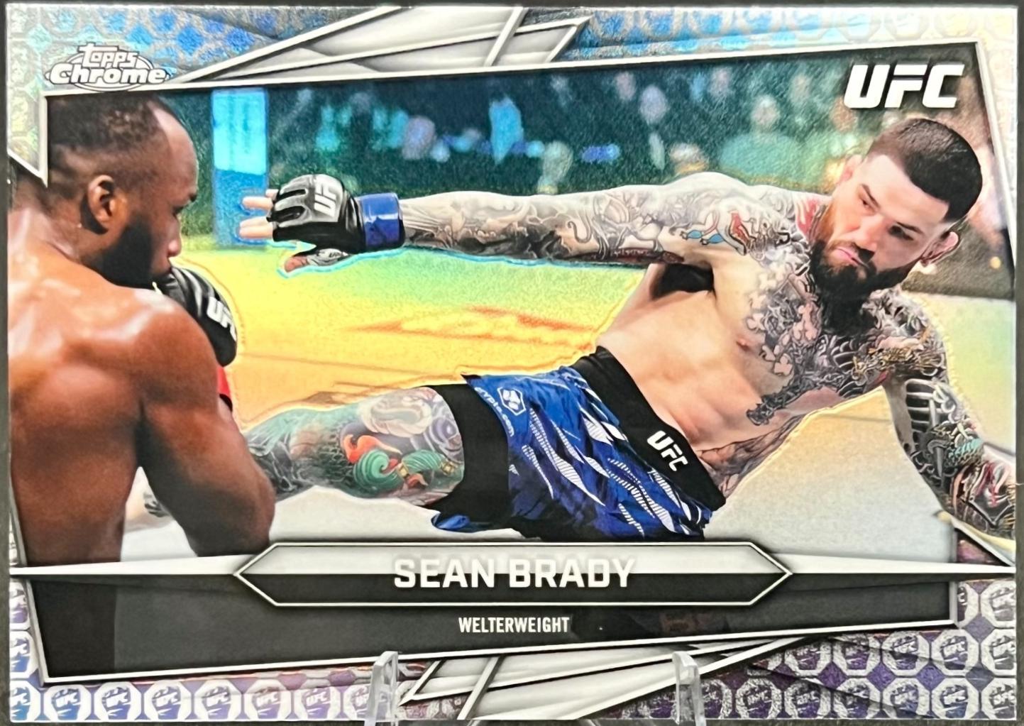 Sean Brady 2026 Topps Chrome UFC Base #106 Superfractor