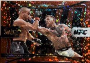 Conor McGregor 2021 Panini Select UFC Premier Level #199 Red Disco