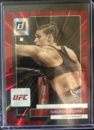 Mackenzie Dern 2023 Panini Donruss UFC Base #15 Red Laser