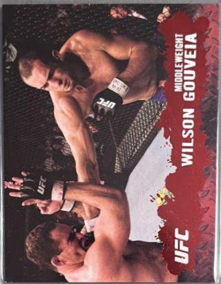 Wilson Gouveia 2009 Topps UFC Round 2 Base #73 Ruby