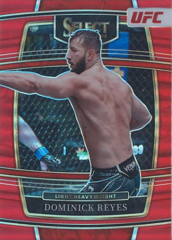 Dominick Reyes 2022 Panini Select UFC Concourse #48 Red
