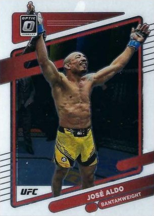 José Aldo 2022 Panini Donruss Optic UFC Base #94 Lucky Envelopes
