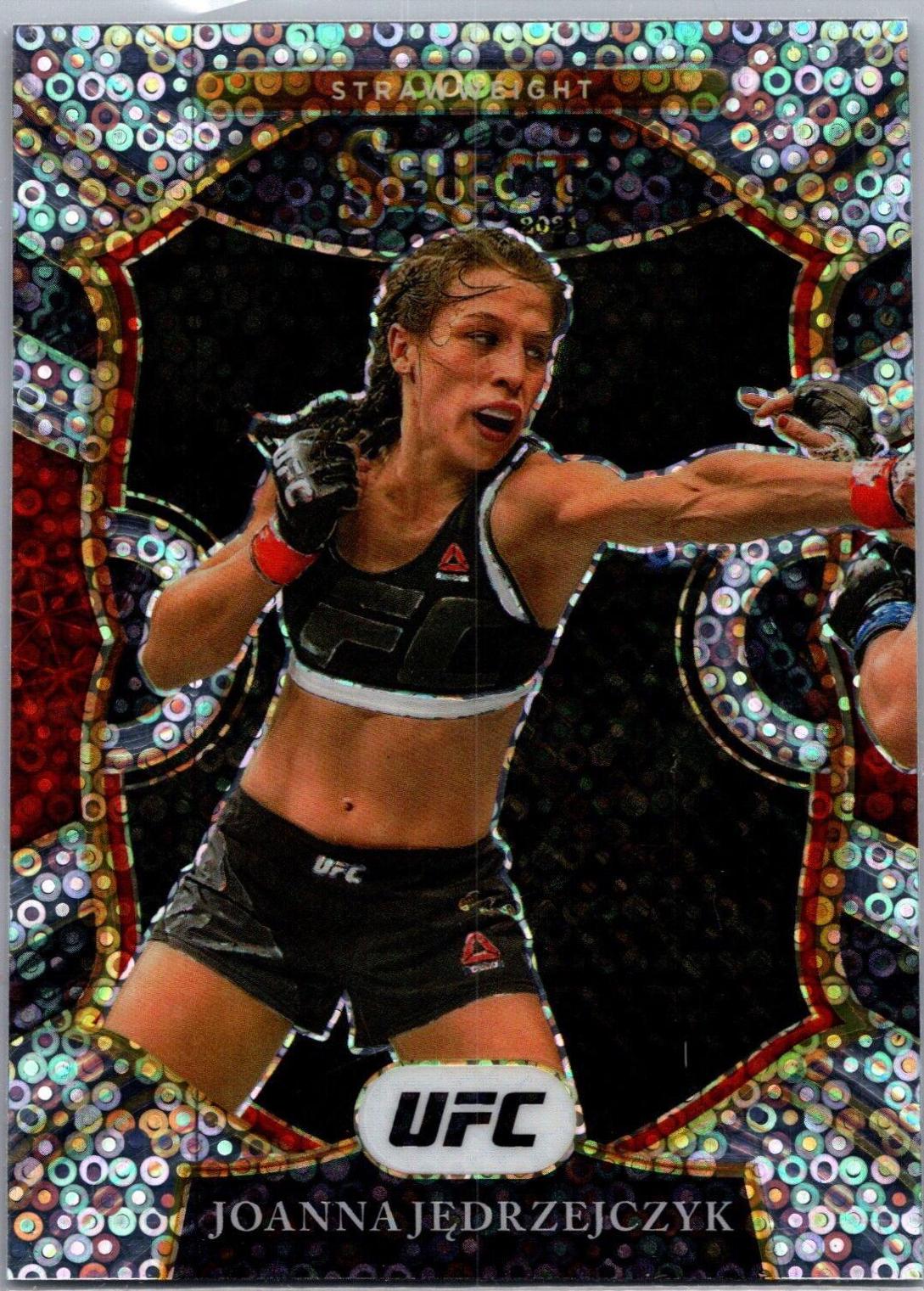 Joanna Jędrzejczyk 2021 Panini Select UFC Concourse #45 Disco