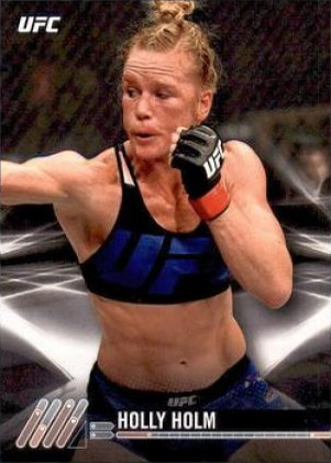 Holly Holm 2017 Topps UFC Knockout Base #46 Red