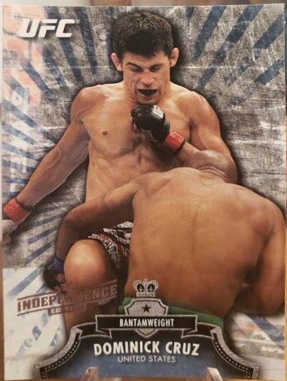 Dominick Cruz 2012 Topps UFC Bloodlines Base #66 Independence Edition