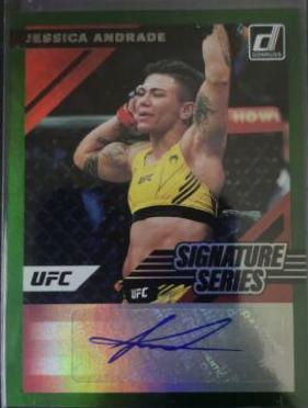 Jessica Andrade 2022 Panini Donruss UFC Signature Series #82 Green