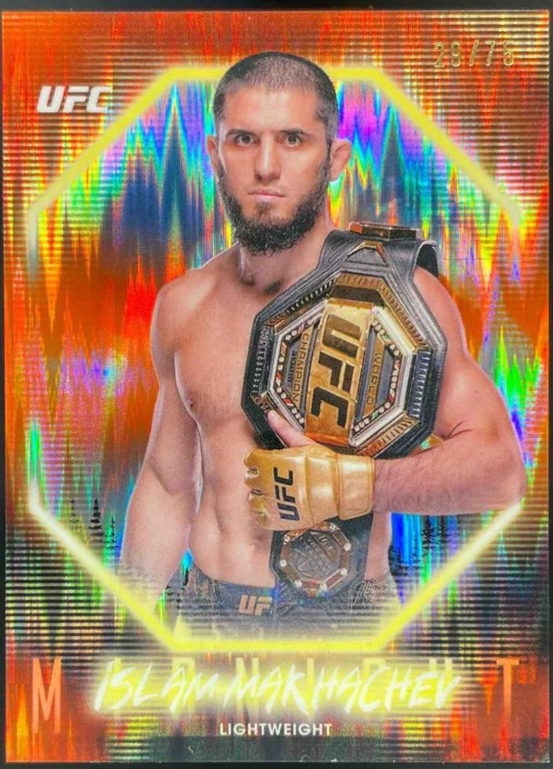 Islam Makhachev 2025 Topps Midnight UFC Base #19 Dusk