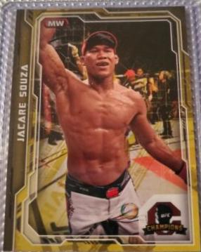 Ronaldo Souza 2014 Topps UFC Champions Base #152 Gold Champions Predictor