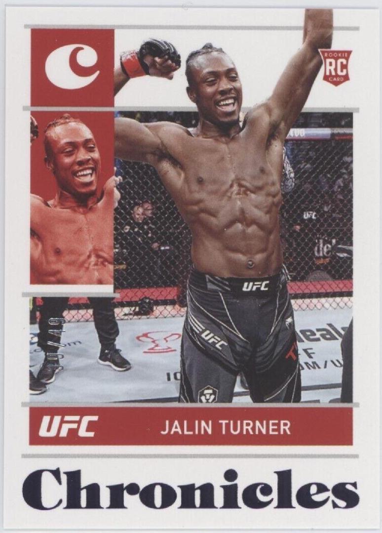 Jalin Turner 2022 Panini Chronicles UFC Base Chronicles #89 Purple