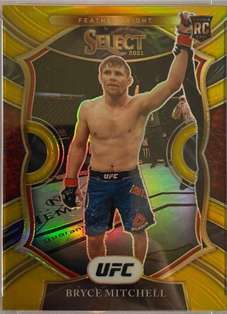 Bryce Mitchell 2021 Panini Select UFC Concourse #81 Gold