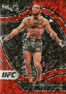 Conor McGregor 2021 Panini Select UFC Octagonside #284 Red Disco