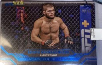 Khabib Nurmagomedov 2024 Topps Knockout UFC Inside the Octagon #ITO-12 Blue