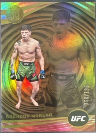 Brandon Moreno 2023 Panini Chronicles UFC Base Illusions #278 Bronze
