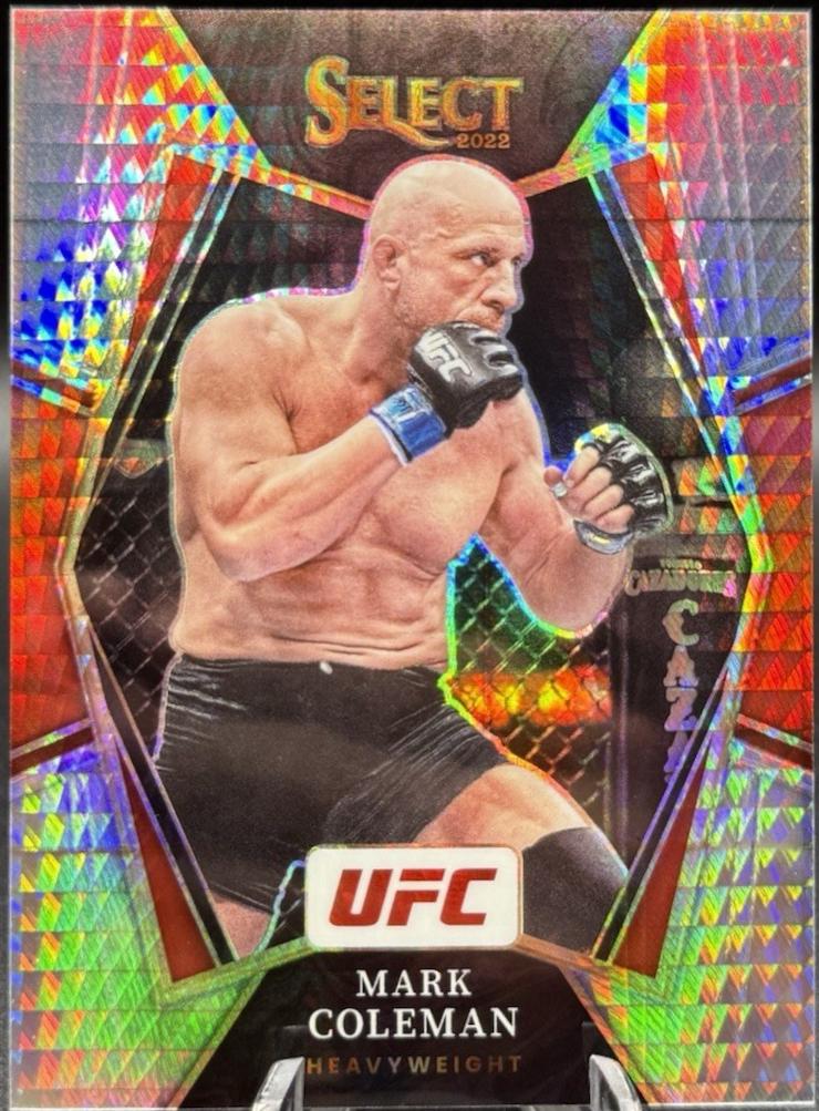 Mark Coleman 2022 Panini Select UFC Premier Level #178 Lucky Envelopes