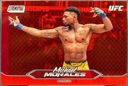 Michael Morales 2025 Topps Stadium Club UFC Base #151 Red