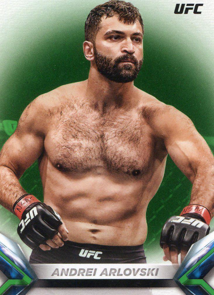 Andrei Arlovski 2018 Topps UFC Knockout Base #61 Green