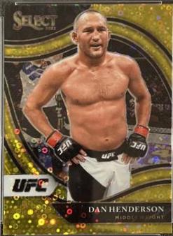 Dan Henderson 2021 Panini Select UFC Octagonside #254 Gold Disco