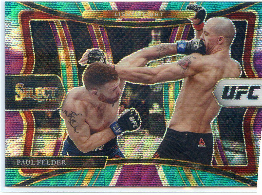 Paul Felder 2021 Panini Select UFC Premier Level #182 Tri Color