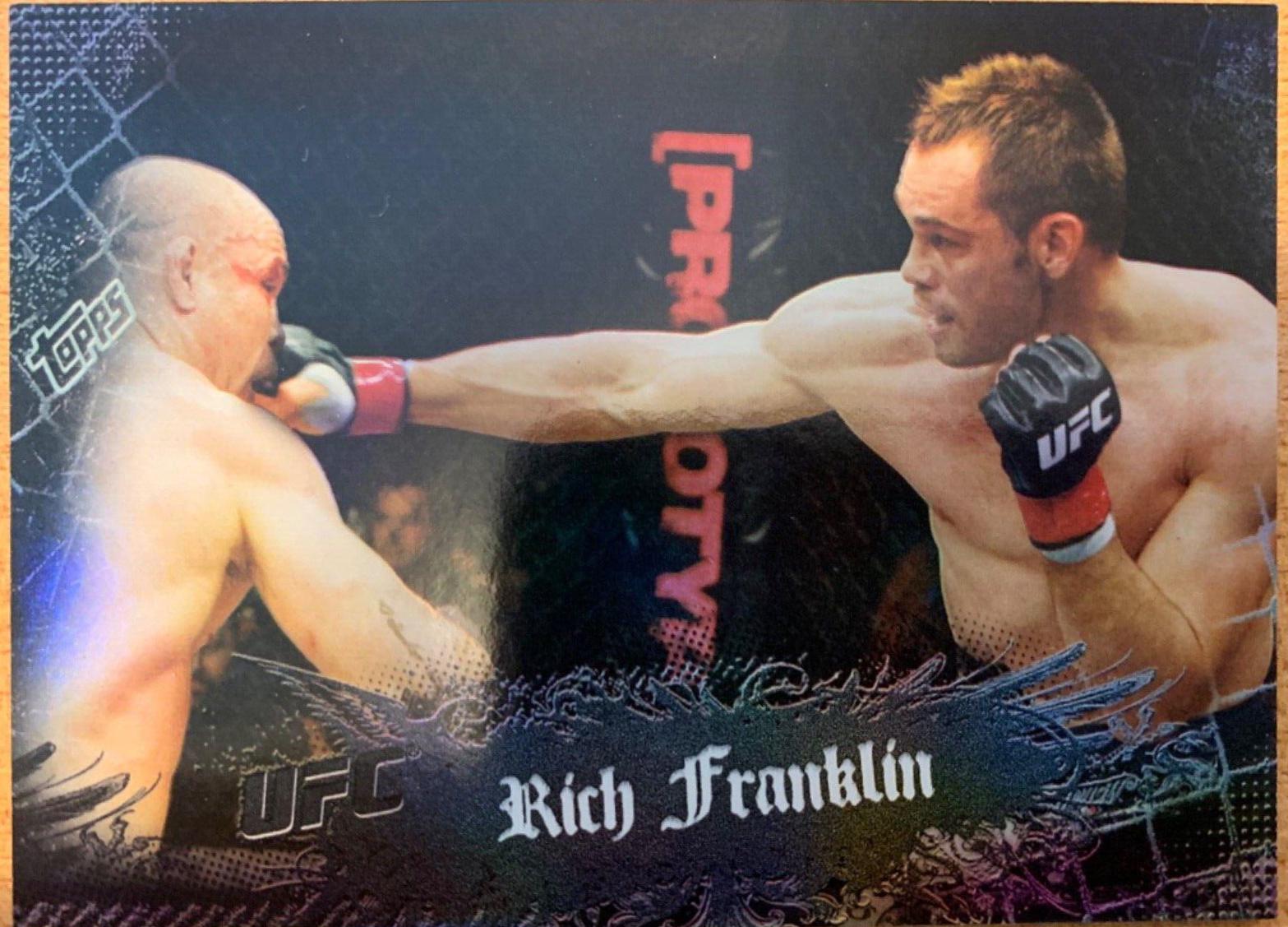 Rich Franklin 2010 Topps UFC Main Event Base #15 Black