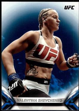Valentina Shevchenko 2018 Topps UFC Knockout Base #71 Blue