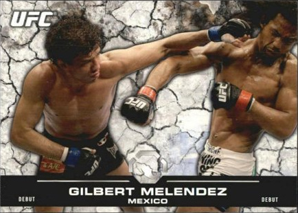 Gilbert Melendez 2013 Topps UFC Bloodlines Base #136 Platinum