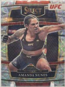 Amanda Nunes 2022 Panini Select UFC Concourse #97 Scope