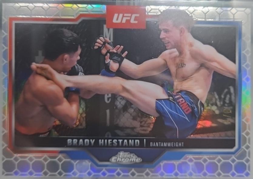 Brady Hiestand 2025 Topps Chrome UFC Base #199 OctaFractor