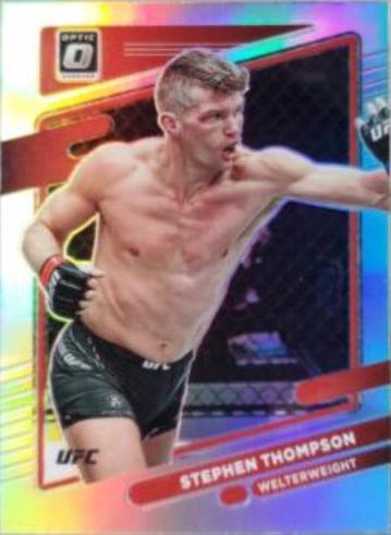 Stephen Thompson 2022 Panini Donruss Optic UFC Base #69 Holo